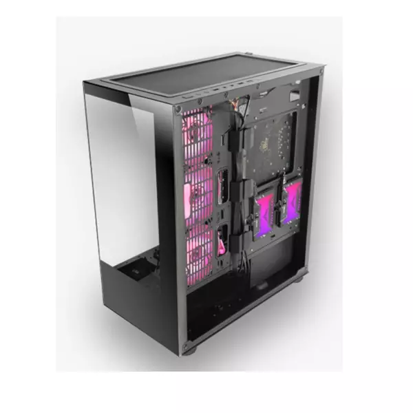 &divide; Caja e-atx mars gaming mc-ult xxl black frontal y lateral de cristal templado sin fuent