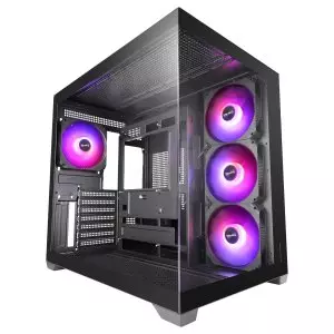 &divide; Caja atx mars gaming mcv5 cristal templado panoramico argb gpu 416mm negra