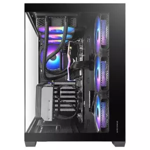 &divide; Caja atx mars gaming mcv5 cristal templado panoramico argb gpu 416mm negra