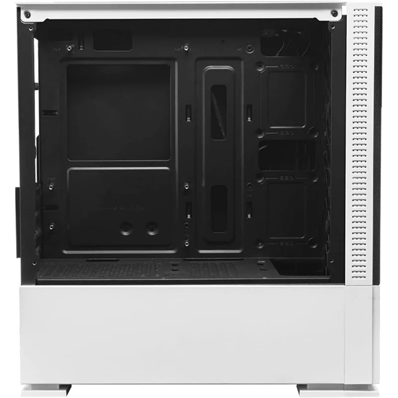 &divide; Caja microatx gaming mars gaming mcz white frontal mesh con 2xventilador rgb ventana lateral total u