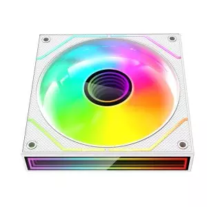 &divide; Kit 3xventilador interno argb mars gaming mf3dprokit blanco 120mm argb argb hub rf remote