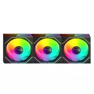 &divide; Kit 3xventilador interno argb mars gaming mf3dprokit negro 120mm argb argb hub rf remote