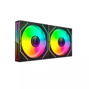 &divide; Kit 2xventilador interno argb mars gaming mf3dprox2 negro 120mm argb 360? pwm