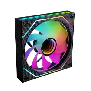 &divide; Kit 2xventilador interno argb mars gaming mf3dprox2r negro 120mm argb 360? pwm aspas invertidas