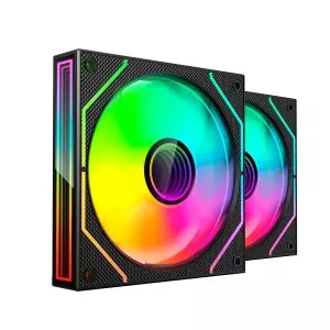 &divide; Kit 2xventilador interno argb mars gaming mf3dprox2 negro 120mm argb 360? pwm