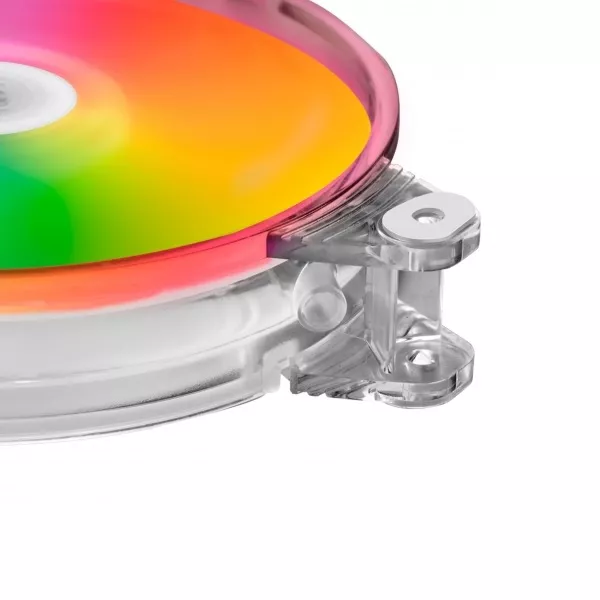 &divide; Ventilador interno mars gaming mfd transparente 12x12cm iluminacion dual chroma rgb ultra silencioso
