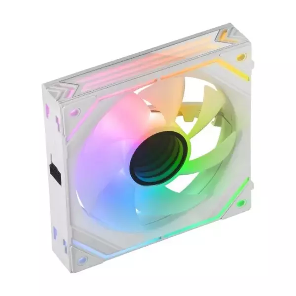 &divide; Ventilador interno arg dinamico mars gaming mf-linkfinity white modulares pwm 120mm 360? ventilador