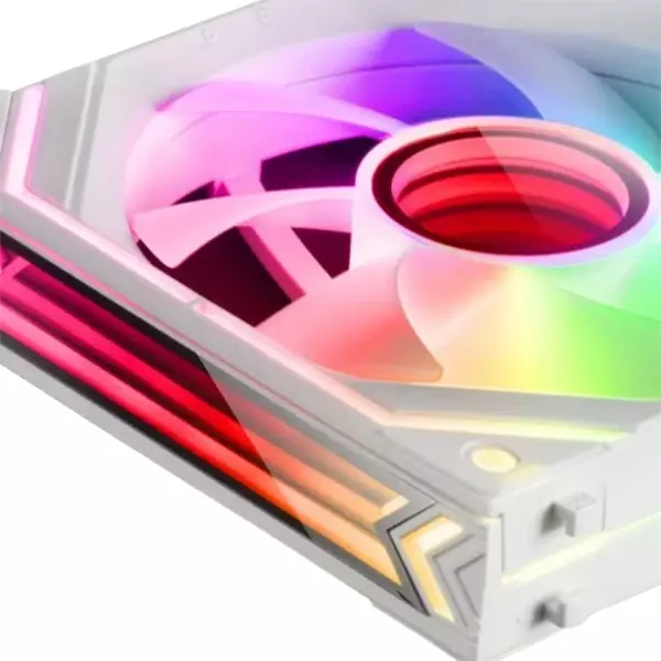 &divide; Ventilador interno arg dinamico mars gaming mf-linkfinity white modulares pwm 120mm 360? ventilador