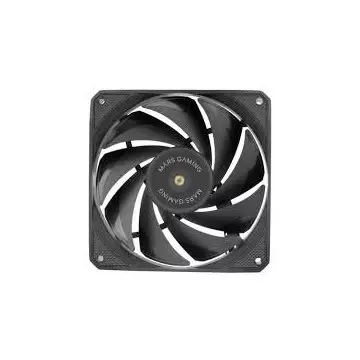 &divide; Ventilador interno mars gaming mfnclx2 kit de dos fbd de cobre 120mm conexion pwm color negro