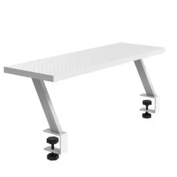 &divide; Stand de sobremesa para monitor mars gaming mgds eleva 17cm fibra de carbono 60x20cm blanco