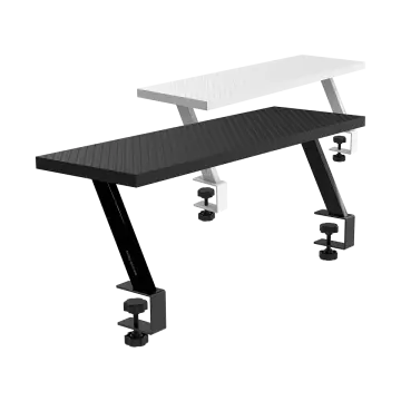 &divide; Soporte elevador para monitor mars gaming mgds eleva 17cm fibra de carbono 60x20cm negro