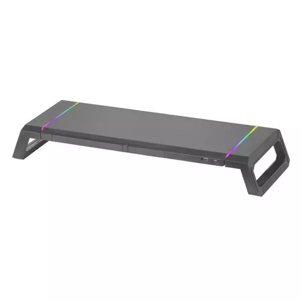 &divide; Stand de sobremesa para 1 pantallas mars gaming mgs-one black ajustable a 3 tama?os puerto usb 2.0 e