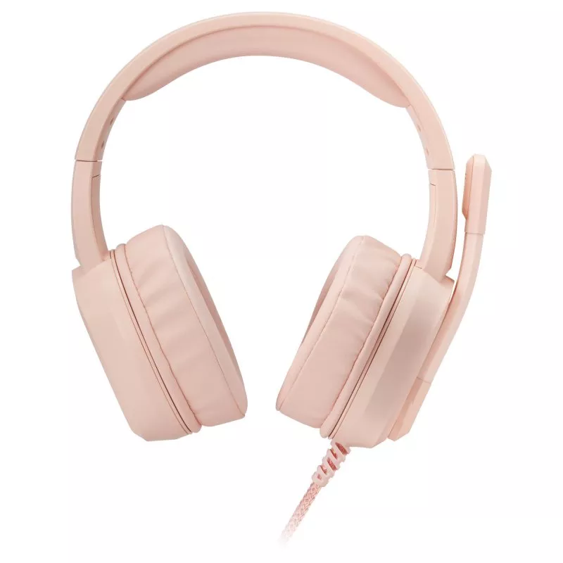 &divide; Headset mars gaming mh320 pink hi-fi ultra-bass 3d jack 3.5mm iluminacion rgb flow (alimentada por u