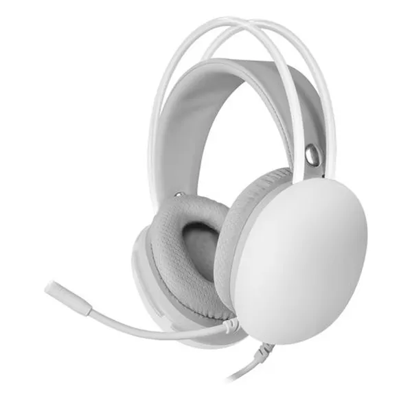 &divide; Headset mars gaming mh-glow white jack 3.5mm y alimentacion por usb iluminacion 360? chroma en diade