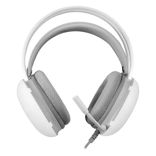 &divide; Headset mars gaming mh-glow white jack 3.5mm y alimentacion por usb iluminacion 360? chroma en diade