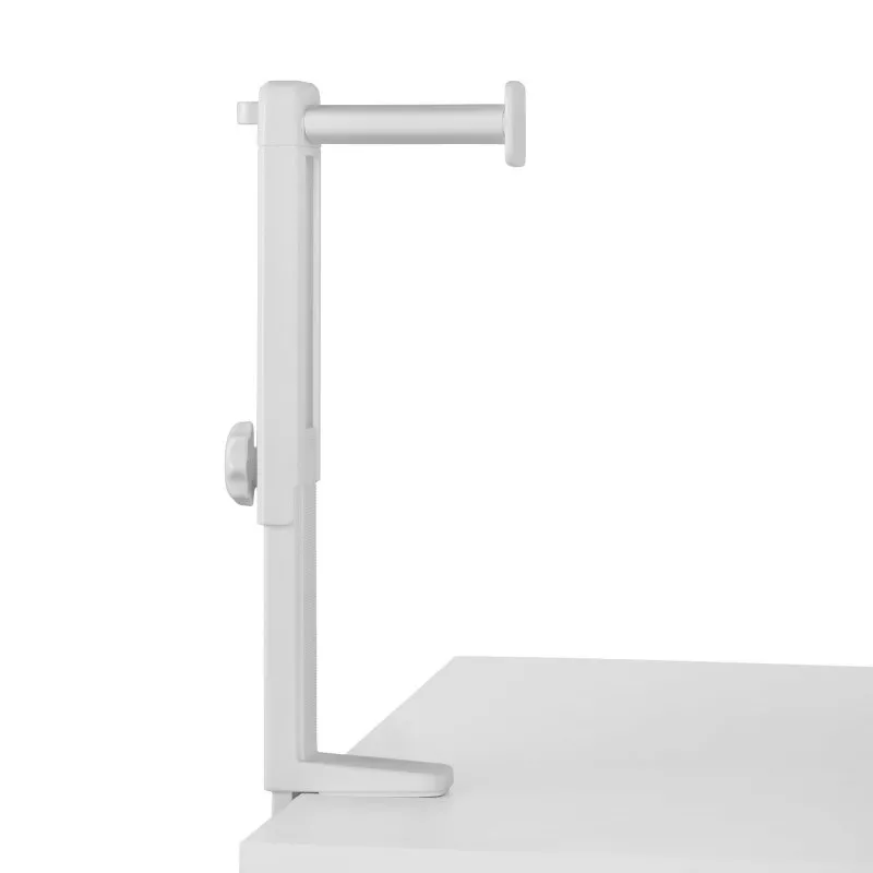 &divide; Soporte de auriculares mars gaming mhh2 white instalacion por debajo o encima de la mesa rotacion 36