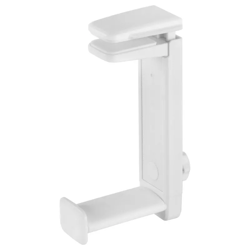 &divide; Soporte de auriculares mars gaming mhh2 white instalacion por debajo o encima de la mesa rotacion 36