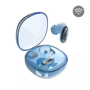 &divide; Auricular intrauditivo bluetooth mars gaming mhib2  bt5.1 tws estuche 24h bat. azul