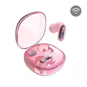 &divide; Auricular intrauditivo bluetooth mars gaming mhib2  bt5.1 tws estuche 24h bat. rosa