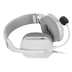 &divide; Headset mars gaming mhpro argb jack 3.5mm alimentacion usb control volumen color blanco
