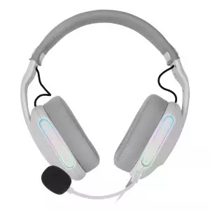 &divide; Headset mars gaming mhpro argb jack 3.5mm alimentacion usb control volumen color blanco