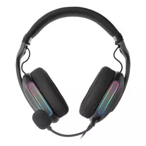 &divide; Headset mars gaming mhpro argb jack 3.5mm alimentacion usb control volumen color negro