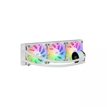 &divide; Sistema de refigeracion liguida mars gaming mllcd360 blanco 3x (12x12) iluminacion frgb tpd 600w