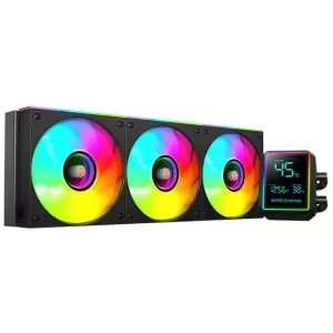 &divide; Sistema de refrigeracion liquida mars gaming mllcdpro360 3x120mm argb 600w tdp pantalla lcd negro