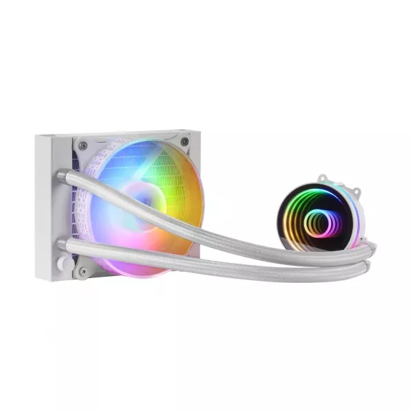&divide; Sistema de refrigerancion liquida mars gaming ml-one120 white 12x12 iluminacion frgb tpd 200w para p