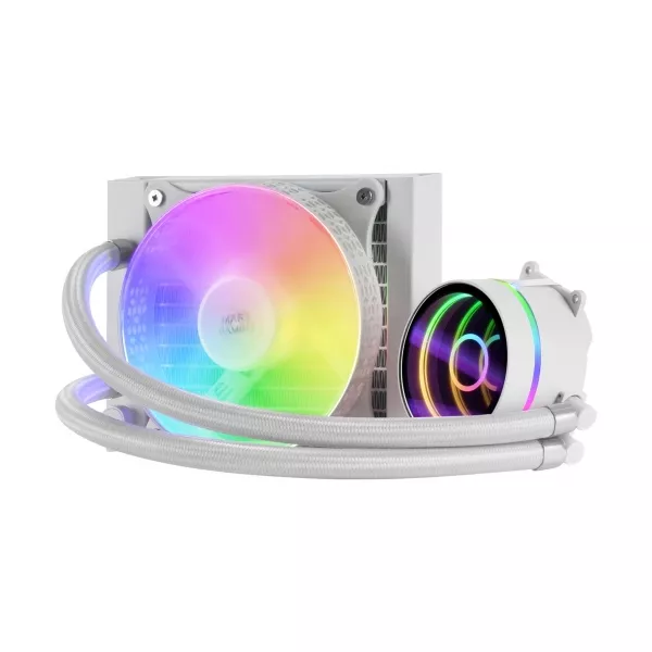 &divide; Sistema de refrigerancion liquida mars gaming ml-one120 white 12x12 iluminacion frgb tpd 200w para p