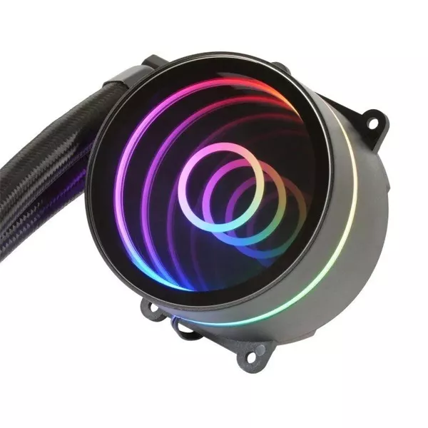 &divide; Sistema de refrigeracion liquida mars gaming ml-one240 black 2x (12x12) iluminacion frgb tpd 400w pa