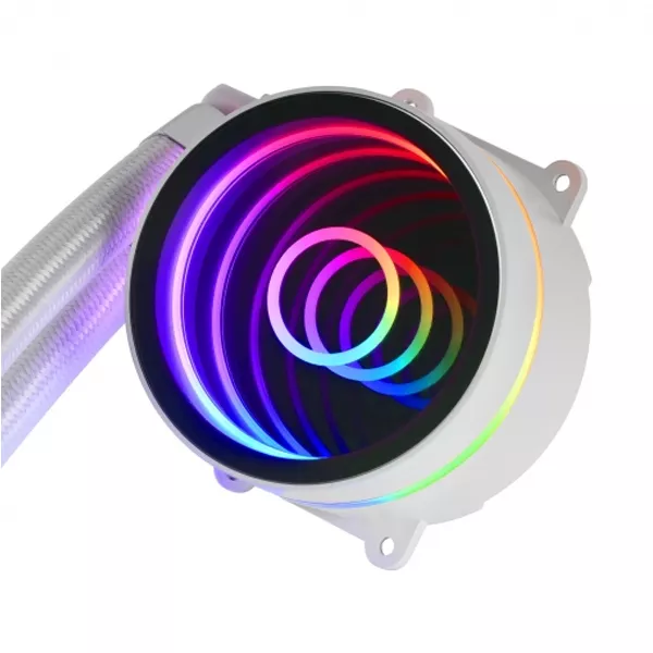 &divide; Refrigeracion liquida mars gaming ml-one360w 360mm 3x120mm tdp 550w frgb blanco