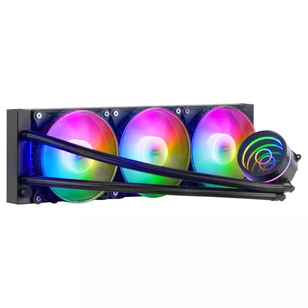 &divide; Sistema de refrigerancion liquida mars gaming ml-one360 black 3x(12x12) iluminacion frgb tpd 550w pa
