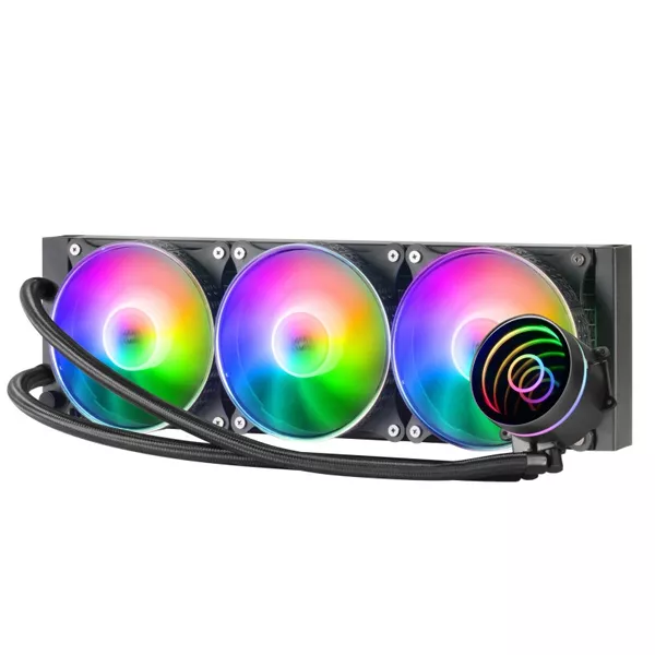 &divide; Sistema de refrigerancion liquida mars gaming ml-one360 black 3x(12x12) iluminacion frgb tpd 550w pa