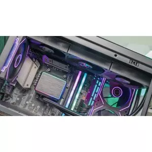 &divide; Sistema de refrigeracion liquida mars gaming mlproii360 3x120mm 600w tdp pantalla lcd negro