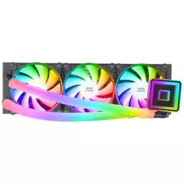 &divide; Sistema de refrigeracion liquida mars gaming ml-ultra360 black 3x12cm iluminacion argb (adressable)