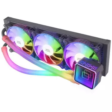 &divide; Sistema de refrigeracion liquida mars gaming ml-ultra360 black 3x12cm iluminacion argb (adressable)