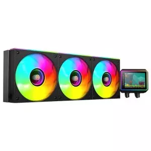 &divide; Sistema de refrigeracion liquida mars gaming mlvisionii360 negro 3x120mm argb tpd 600w pantalla lcd