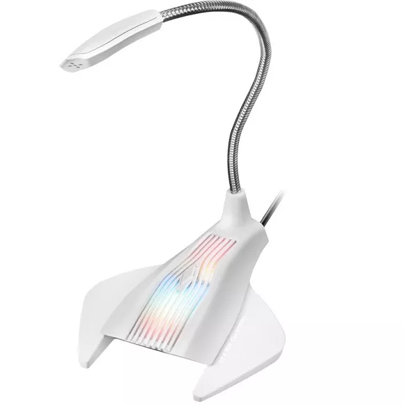 &divide; Microfono sobremesa adaptable mars gaming mmic omnidereccional usb brazo flexible boton mute base co