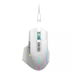 &divide; Mouse mars gaming wireless y bluetooth mmw-vector tri-mode 2.4g ghz bt 5.4 usb-c 7 botones 12000 dpi