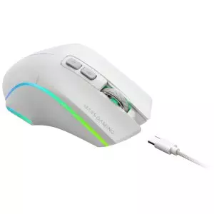 &divide; Mouse mars gaming wireless y bluetooth mmw-vector tri-mode 2.4g ghz bt 5.4 usb-c 7 botones 12000 dpi