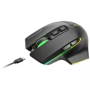&divide; Mouse mars gaming wireless y bluetooth mmw-vector tri-mode 2.4g ghz bt 5.4 usb-c 7 botones 12000 dpi