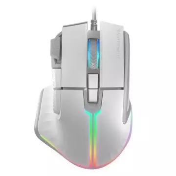 &divide; Mouse mars gaming mm-xt white 9b 12800dpi rgb cable feather paracord