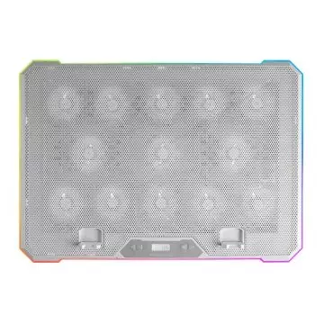 &divide; Base de refrigeracion para portatiles mars gaming mnbc13w con soporte de movil/tablet 13xfans black