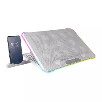 &divide; Base de refrigeracion para portatiles mars gaming mnbc13w con soporte de movil/tablet 13xfans black