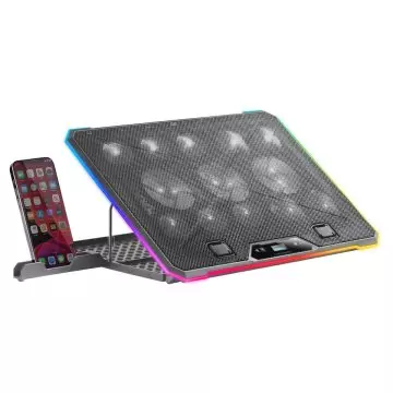 &divide; Base de refrigeracion para portatiles mars gaming mnbc13 con soporte de movil/tablet 13xfans