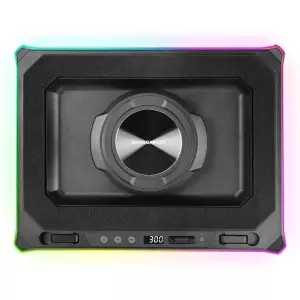 &divide; Base de refrigeracion para portatiles mars gaming mnbcultra con soporte de movil rgb hub usb hasta 1