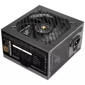 &divide; Fuente mars gaming 650w mpb650psid atx3.1 80+gold pfc activo pcie5.1 12v-2x6 dc-dc digital smd negro