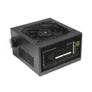 &divide; Fuente mars gaming 850w mpb850psid atx3.1 80+gold pfc activo pcie5.1 12v-2x6 dc-dc digital smd negro