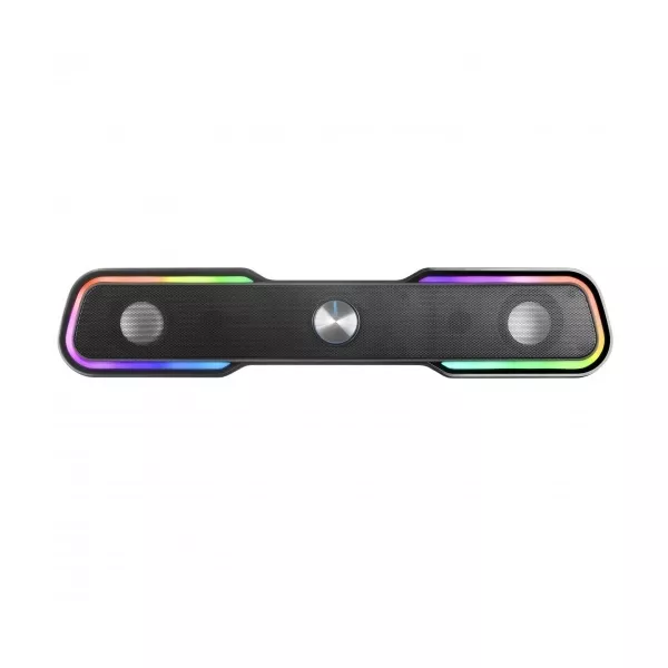 &divide; Barra de sonido bluetooth mars gaming msbx black 10w rms iluminacion rgb dinamico procesador dsp